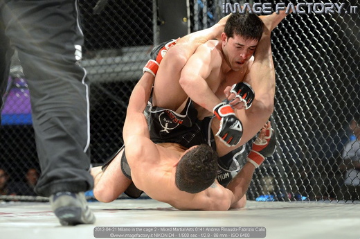 2012-04-21 Milano in the cage 2 - Mixed Martial Arts 0141 Andrea Rinaudo-Fabrizio Calio